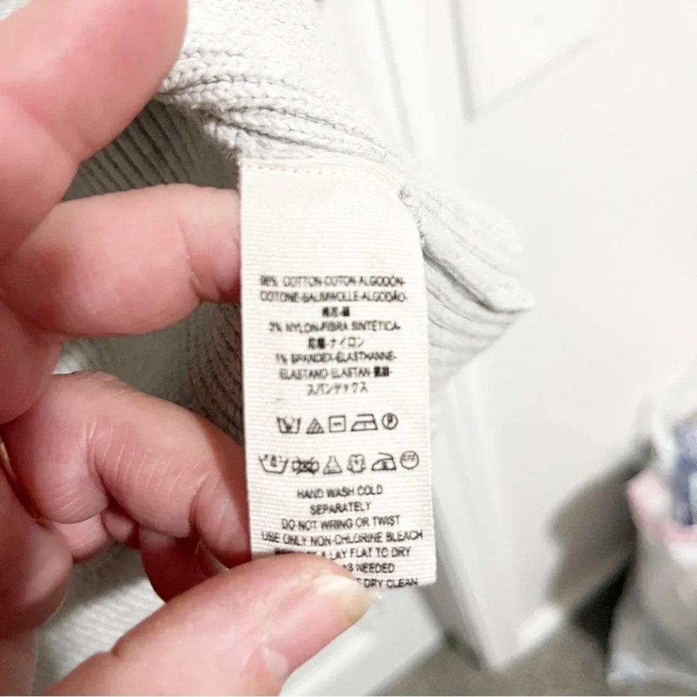 Free People Gray Long Knit Duster Cardigan Xs - Picture 6 of 6